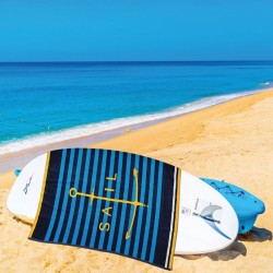 Πετσέτα θαλάσσης διαστάσεων 86x160cm Σx. Sail 100% cotton Πετσέτα θαλάσσης διαστάσεων 86x160cm Σx. Sail 100% cotton