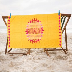 Πετσέτα θαλάσσης διαστάσεων 86x160cm Σx. Sun 100% cotton Πετσέτα θαλάσσης διαστάσεων 86x160cm Σx. Sun 100% cotton