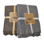 Ριχτάρι μεμονωμένο Σχ. Maril 100% cotton διαστάσεων 180x250cm σε χρώμα Beige Ριχτάρι μεμονωμένο Σχ. Maril 100% cotton διαστάσεων 180x250cm σε χρώμα Beige