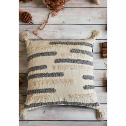 Μαξιλαροθήκη διακοσμητική διαστάσεων 40x40cm Σχ. Megan 100% cotton 