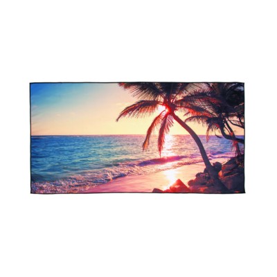 Πετσέτα θαλάσσης microfiber διαστάσεων 75x150cm Σx. Sunset 100% polyester