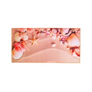 Πετσέτα θαλάσσης microfiber διαστάσεων 75x150cm Σx. Shells  100% polyester Πετσέτα θαλάσσης microfiber διαστάσεων 75x150cm Σx. Shells  100% polyester