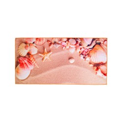 Πετσέτα θαλάσσης microfiber διαστάσεων 75x150cm Σx. Shells  100% polyester Πετσέτα θαλάσσης microfiber διαστάσεων 75x150cm Σx. Shells  100% polyester
