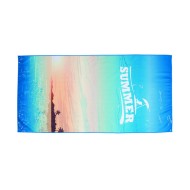 Πετσέτα θαλάσσης microfiber διαστάσεων 75x150cm Σx.Summer time 100% polyester Πετσέτα θαλάσσης microfiber διαστάσεων 75x150cm Σx.Summer time 100% polyester