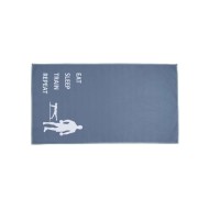 Πετσέτα γυμναστηρίου microfiber διαστάσεων 50x90cm Σx. Repeat 100% polyester Πετσέτα γυμναστηρίου microfiber διαστάσεων 50x90cm Σx. Repeat 100% polyester