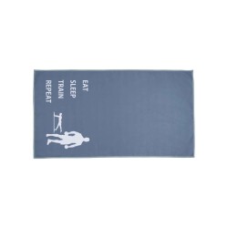 Πετσέτα γυμναστηρίου microfiber διαστάσεων 50x90cm Σx. Repeat 100% polyester Πετσέτα γυμναστηρίου microfiber διαστάσεων 50x90cm Σx. Repeat 100% polyester