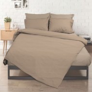 Μαξιλαροθήκες εμπριμέ Chic διαστάσεων 52x72cm poly/cotton σε χρώμα Beige Μαξιλαροθήκες εμπριμέ Chic διαστάσεων 52x72cm poly/cotton σε χρώμα Beige