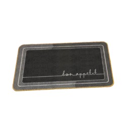 Πατάκι κουζίνας printed BLR Σx.The Bon appetit grey διαστάσεων 50x80cm Πατάκι κουζίνας printed BLR Σx.The Bon appetit grey διαστάσεων 50x80cm