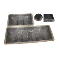 Πατάκι κουζίνας printed BLR Σx.The heart διαστάσεων 55x120cm Πατάκι κουζίνας printed BLR Σx.The heart διαστάσεων 55x120cm