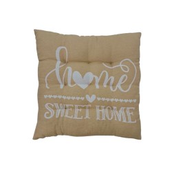 Μαξιλάρι καρέκλας Σχ.Sweet home διαστάσεων 40x40cm 70% cotton – 30% pol.