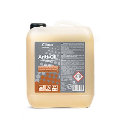 Eιδικό καθαριστικό για λίπη για δάπεδα με βαρύ φορτίο λιπών 10L Clinex anti-oil