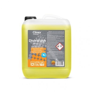 Yγρό για επαγγελματικά πλυντήρια πιάτων 5L Clinex DishWash