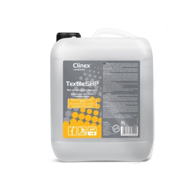 Σαμπουάν για χαλιά και ταπετσαρίες 5L Clinex Textile SHP με αντιστατικές ουσίες