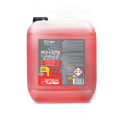 Ισχυρό προϊόν για τον καθαρισμό τουαλετών και μπάνιων 10L Clinex W3 Forte