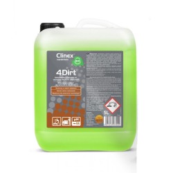 Kαθαριστικό γενικής χρήσης για σκληρή βρωμιά & λίπος σε επιφάνειες και ρούχα εργασίας 5L Clinex 4Dirt