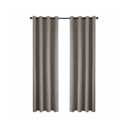 Κουρτίνα Full Blackout σκίασης με 8 κρίκους Total Art 8446 διαστάσεων 140x270cm αμέθυστος 