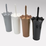 Πλαστική βούρτσα λεκάνης οικονομική διαστάσεων 15x40cm σε χρώμα λευκό Πλαστική βούρτσα λεκάνης οικονομική διαστάσεων 15x40cm σε χρώμα λευκό