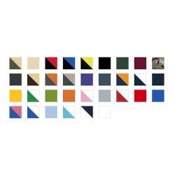 Εξάφυλλο καπέλο τζόκεϊ BUFFALO με γείσο με 6 ραφές και φυτίλι σε χρωματική αντίθεση σε χρώμα μαύρο