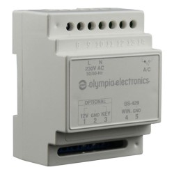 Συσκευή ελέγχου φωτισμού GR-56/A με έξοδο 25A συνεργάζεται με τον καρτοδιακόπτη GR-43