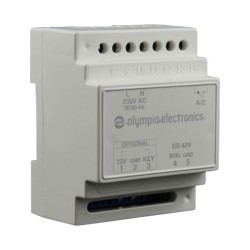 Συσκευή ελέγχου κλιματισμού και φωτισμού GR-57/A 220-240V AC/50-60Hz 5VΑ με καθυστέρηση
