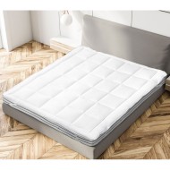 Ανώστρωμα υποαλλεργικό διαστάσεων 160x200cm polycotton με πάχος 3,50cm