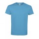 Κοντομάνικο T-shirt Imperial ανδρικό σε χρώμα Aqua νούμερο 4XL 100% βαμβακερό