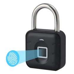 Λουκέτο Bluetooth D11-BT με δακτυλικό αποτύπωμα για πολλαπλές εφαρμογές IP67 με διάσταση 7.6x4.6x2.2cm