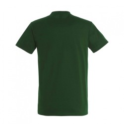 Κοντομάνικο T-shirt Imperial ανδρικό σε χρώμα Bottle Green νούμερο 4XL 100% βαμβακερό