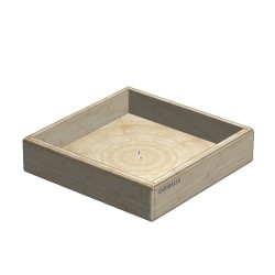 Κουτάκι Mini οικολογικό Bamboo διαστάσεων 16,5x16,5x5,5h  Κουτάκι Mini οικολογικό Bamboo διαστάσεων 16,5x16,5x5,5h