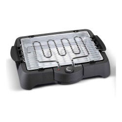 Επιτραπέζια ηλεκτρική ψησταριά με αποσπώμενη σχάρα και 2 επίπεδα ύψους BRUNO ρυθμιζόμενη 2000W