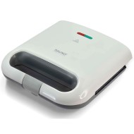 Τοστιέρα BRUNO 2 θέσεων 800W αντικολλητικές πλάκες σε λευκό χρώμα