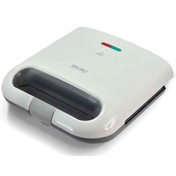 Τοστιέρα BRUNO 2 θέσεων 800W αντικολλητικές πλάκες σε λευκό χρώμα