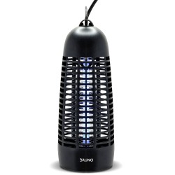 Ηλεκτρική εντομοπαγίδα BRUNO με UV λυχνία 6W σε μαύρο χρώμα