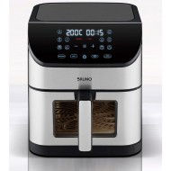 Φριτέζα αέρος χωρητικότητας 8lt 1800W σε χρώμα inox-μαύρο BRUNO Φριτέζα αέρος χωρητικότητας 8lt 1800W σε χρώμα inox-μαύρο BRUNO