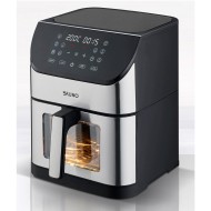 Φριτέζα αέρος χωρητικότητας 8lt 1800W σε χρώμα inox-μαύρο BRUNO Φριτέζα αέρος χωρητικότητας 8lt 1800W σε χρώμα inox-μαύρο BRUNO