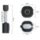 Bluetooth έξυπνος κύλινδρος με ψηφιακό πληκτρολόγιο και δαχτυλικό αποτύπωμα LILIWISE C1 V.A 65 σε μαύρο χρώμα για πόρτες πάχους 70~90mm
