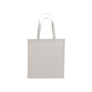 Τσάντα αγοράς με μακριά χερούλια διαστάσεων 38x42cm σε χρώμα φυσικό