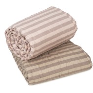 Κουβερλί ultrasonic σχέδιο Chic 100% microfiber σε χρώμα Moca-Beige διαστάσεων 220x240cm Κουβερλί ultrasonic σχέδιο Chic 100% microfiber σε χρώμα Moca-Beige διαστάσεων 220x240cm