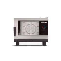 Φούρνος ηλεκτρικός 9,3Kw κυκλοθερμικός ατμού διαστάσεων 760x710x750mm με 6 GN1/1