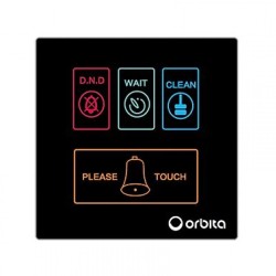 Εξωτερική μονάδα ενδείξεων ORBITA DS-40 διαστάσεων 86x86x38mm