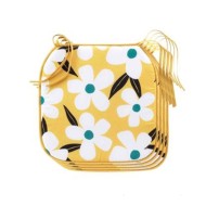 Σετ 4τμχ μαξιλάρια καρέκλας Σχ.Darcy Yellow διαστάσεων 38x38x1,8cm 100% microfiber Σετ 4τμχ μαξιλάρια καρέκλας Σχ.Darcy Yellow διαστάσεων 38x38x1,8cm 100% microfiber