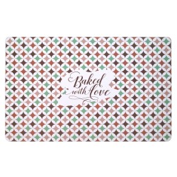 Σουπλά με σχέδιο διαστάσεων 30x45cm με σχέδιο "Baked with Love" Σουπλά με σχέδιο διαστάσεων 30x45cm με σχέδιο "Baked with Love"