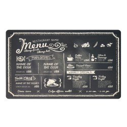 Σουπλά με σχέδιο διαστάσεων 30x45cm με σχέδιο "menu" Σουπλά με σχέδιο διαστάσεων 30x45cm με σχέδιο "menu"