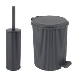 Πεντάλ & πιγκάλ Nostalgy χωρητικότητας 7Lt σε χρώμα ανθρακί Πεντάλ & πιγκάλ Nostalgy χωρητικότητας 7Lt σε χρώμα ανθρακί