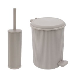 Πεντάλ & πιγκάλ Nostalgy χωρητικότητας 7Lt σε χρώμα μπεζ Πεντάλ & πιγκάλ Nostalgy χωρητικότητας 7Lt σε χρώμα μπεζ