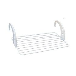 Απλώστρα μεταλλική με ενισχυμένα πλαστικά μπράτσα για το μπαλκόνι με επιφάνεια απλώματος 10m