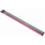 Κοντάρι σκούπας μεταλλικό με χοντρό πάσο 130cm