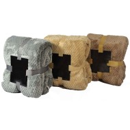 Κουβέρτα “Άρκτος” διαστάσεων 200x220cm βάρους 450gr/m2 με εσωτερική λευκή γούνα σε χρώμα γκρι Κουβέρτα “Άρκτος” διαστάσεων 200x220cm βάρους 450gr/m2 με εσωτερική λευκή γούνα σε χρώμα γκρι