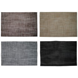 Σουπλά πλαστικό διαστάσεων 30x45cm σε χρώμα μαύρο