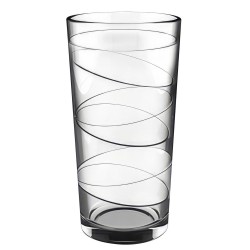 Σετ ποτήρια νερού “DIANA” γυάλινο χωρητικότητας 270ml σετ 6 τεμάχια